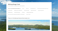 Desktop Screenshot of belknaprangetrails.org
