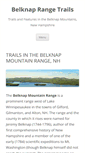 Mobile Screenshot of belknaprangetrails.org