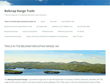 Tablet Screenshot of belknaprangetrails.org